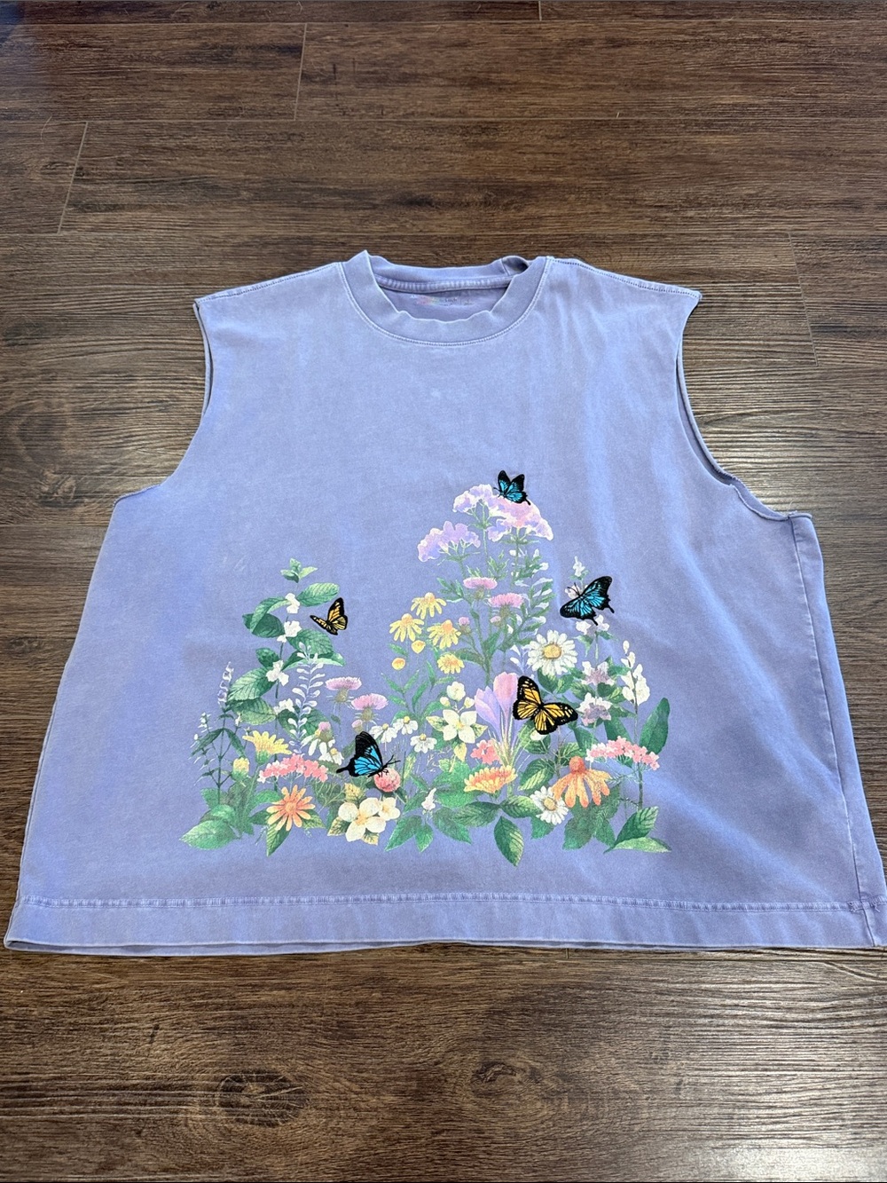 Abercrombie & Fitch Lavender Crewneck Tank Top For the Trevor Project